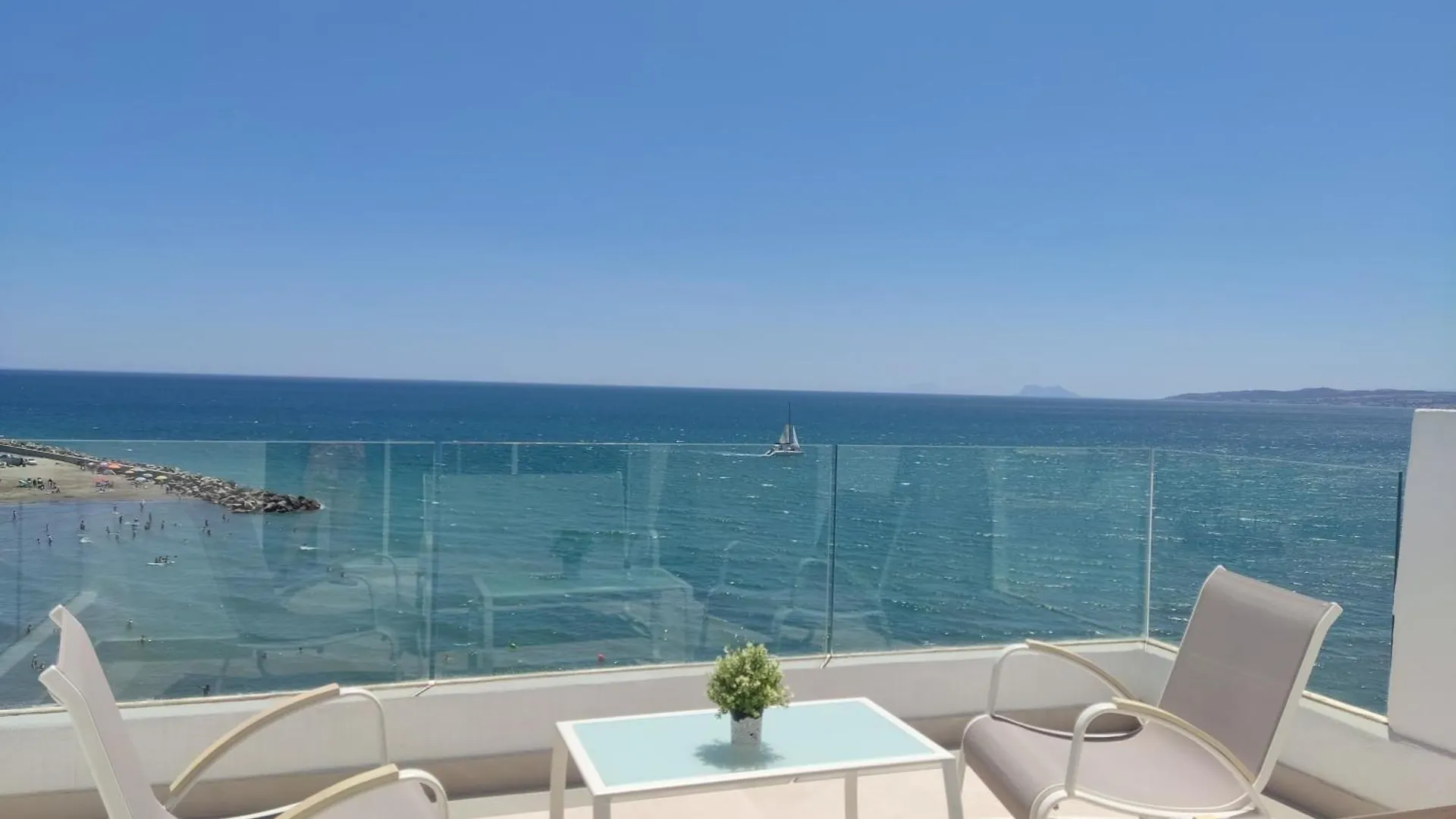 Front Sea View Penthouse Lejlighed Estepona Spanien